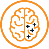 Alzheimer’s disease research icon for in vitro neural activity and neurodegeneration studies