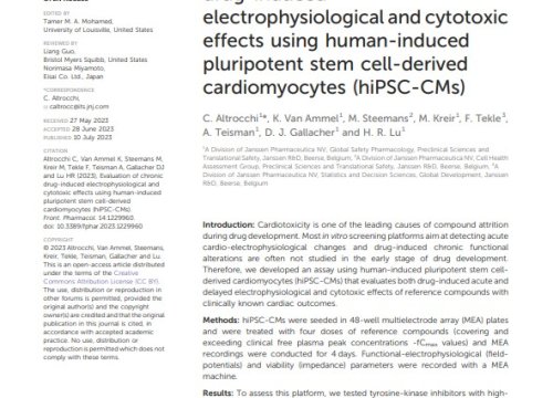 Frontiers in Pharmacology Publication, July 2023