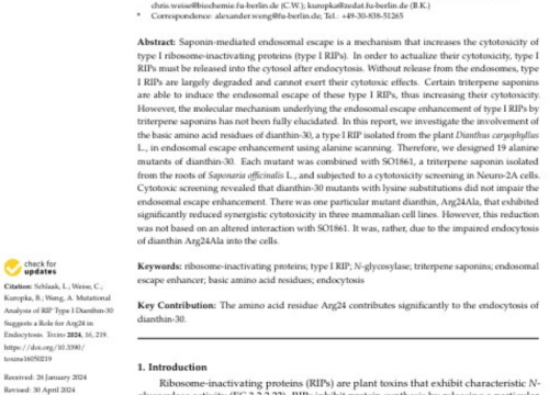 Toxins Publication May 2024