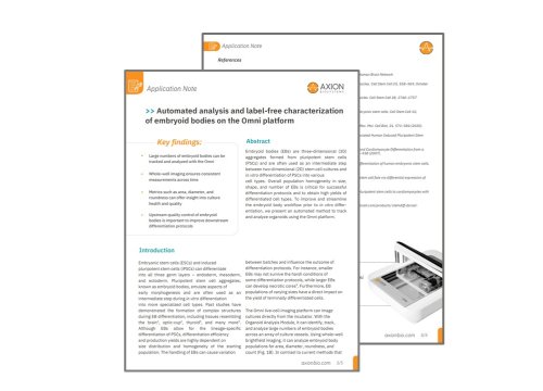 Axion Bio_App Note_EBs with Omni