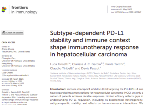 Frontiers in Immunology, 30 April 2026