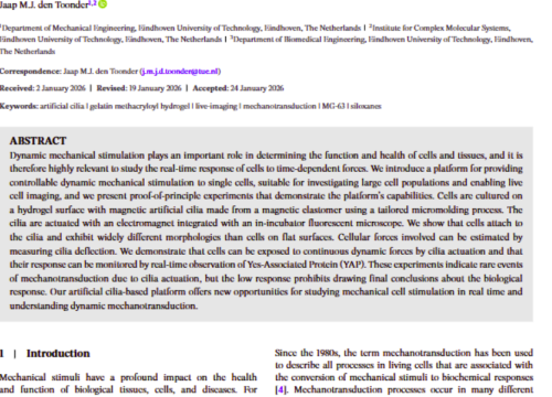 Advanced Healthcare Materials, 01 February 2026