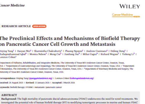 Cancer Medicine, 13 April 2026